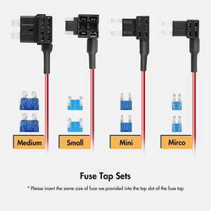 ชุดสายไฟ REDTIGER F7N สำหรับกล้องติดรถยนต์ 12V-24V - Product Image 3