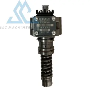 0414750003 pompe d'unité d'injection pour Volvo EC210B D6D D7D pompe d'injecteur de carburant 20460075 pour DEUTZ 02112707 BF6M2012C