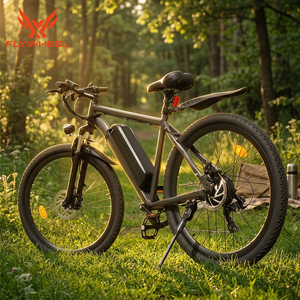 Bicicleta Eléctrica Urbana de 26 Pulgadas, 500W, 36V, Batería de Litio de 10.4AH, Motor sin Escobillas, Bicicleta Eléctrica de Montaña Inteligente Digital para Adultos - Product Image 1
