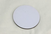 Sous-verres de luxe Gracecoaster Modèle 48 en bois MDF, impression par sublimation, logo personnalisé, carrés, 3 mm, écologiques, pour boissons, bois brut