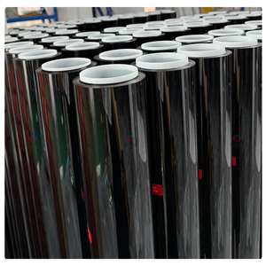 OMASI Film teinté <span class=keywords><strong>auto</strong></span>-adhésif anti-rayures de qualité supérieure pour vitres de voiture Rouleau de vinyle anti-rayures avec protection de la vie privée pour voitures - Product Image 1