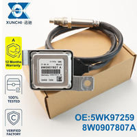 Sensor de Óxido de Nitrógeno Nox de Alta Calidad 8W0907807A 5WK97259 Compatible con VW AUDI A4 S4 B9 8W A5 S5 F5 Venta Directa de Fábrica al por Mayor