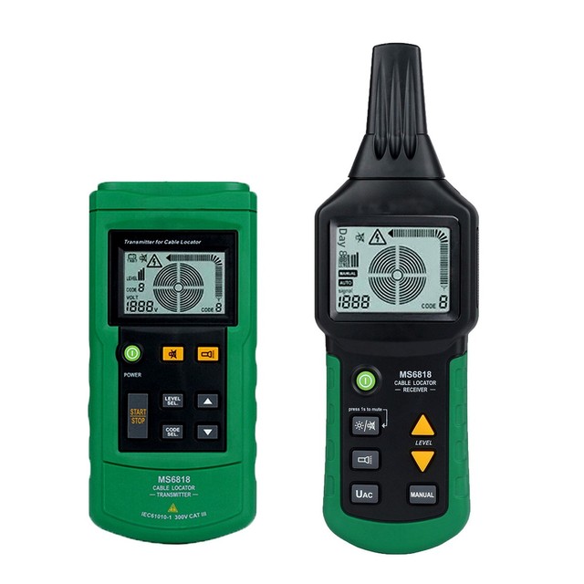 Handheld MS6818 Cable Locator Wire Tracing Electrical Cable Open/Short Circuit Fault Detection Diagnostic Instrument