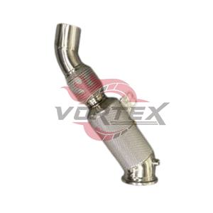 Tubo de Escape de Alto Flujo Vortex 304 con Catalizador para Toyota Supra MK5 A90 A91 B58 3.0T 2019-2025 con Protector Térmico y Acabado Espejo - Product Image 4