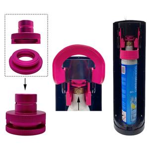 Convertidor de CO2 Sodastream Azul de 60L, Cilindro de Conexión Rápida para Máquina de Soda DUO/Art/Terra/Crystal 3.0/Gaia, Personalizable OEM - Product Image 1