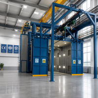 Prix d'usine, haute qualité, machine de sablage rotative Delong Q35 à haute productivité