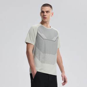 Kompressions-Laufshirt Eng Anliegende Sportbekleidung Fitness Elastische Shirts Herren Dry Fit Sport Kurzarm T-Shirt - Product Image 5