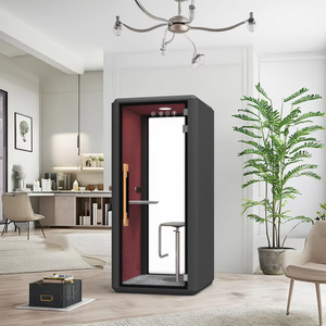 Cabina insonorizada individual de diseño moderno, cápsulas de oficina móviles y muebles para sala de pruebas de audición directamente del fabricante - Product Image 3