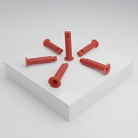 Bouchon d'étanchéité cylindrique en caoutchouc silicone à bride, industriel, haute température, étanche, pour trous, certifié ISO9001, durable