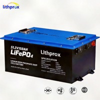 Batterie au phosphate de fer et de lithium de qualité A pour chariot élévateur, pack énergétique 51,2 V 150 Ah pour AGV, alimentation fiable, UN38.3 CE RoHS MSDS, vente en gros