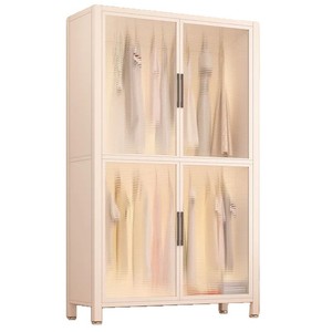 Armario Moderno y Sencillo de Bambú para Dormitorio, Habitación de Alquiler, Armario de Almacenamiento para Apartamento Pequeño, Nuevo, Ensamblado, para Niños, Hecho en China - Product Image 5