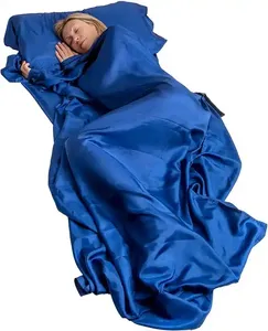 Bền Và Siêu Mềm 100% Tinh Khiết Dâu Túi Ngủ Lót Lụa Ngủ Vẻ Đẹp Túi Ngủ