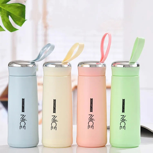 <span class=keywords><strong>Bouteille</strong></span> d'<span class=keywords><strong>Eau</strong></span> <span class=keywords><strong>en</strong></span> <span class=keywords><strong>Verre</strong></span> à Double Paroi Créative et Tendance, Gobelet Thermos Résistant aux Hautes Températures avec Logo Personnalisé - Product Image 5