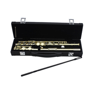 <span class=keywords><strong>Flauta</strong></span> <span class=keywords><strong>de</strong></span> 16 orificios en clave <span class=keywords><strong>de</strong></span> Do, niquelada, <span class=keywords><strong>de</strong></span> celda cerrada, para estudiantes principiantes. - Product Image 5