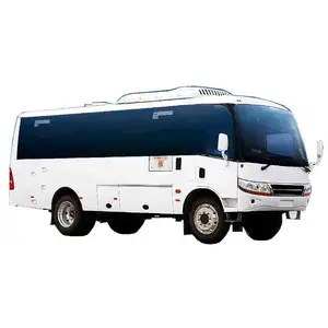 Cheapest price 7600x2300x3200 right hand drive 29 seater off road dongfeng 4x4 used bus