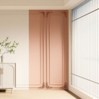 Panneau mural décoratif moderne en MDF sur mesure - Usage domestique - Projet de villa et d'appartement urbain - Solution complète pour la maison sur mesure