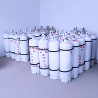 Bouteille de gaz acétylène de haute qualité ISO9809 20L, bouteilles de gaz C2H2 pour gaz acétylène de haute pureté