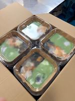 200 pièces de doublures en papier de qualité alimentaire pour friteuse à air, carrées arrondies, 8 pouces, jetables, antiadhésives, écologiques, double face, en vrac