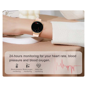 นาฬิกาอัจฉริยะ NFC 220 mAh 1.35นิ้วอัตราการเต้นของหัวใจความดันโลหิตอุณหภูมิออกซิเจนในเลือดนาฬิกาอัจฉริยะ G4โปร - Product Image 4