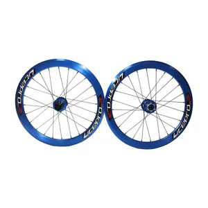 एल्यूमीनियम मिश्र धातु Wheelset साइकिल Wheelset अग्निपरीक्षा 451 डिस्क ब्रेक एल्यूमीनियम मिश्र धातु बाइक पहियों