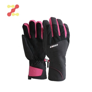 Gants à main de vélo écologique coupe-vent, 1 paire, d'extérieur en peau de chèvre doux, pour vélo, hiver - Product Image 3