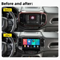 Android pour Fiat Toro 2017-2020 Autoradio Multimédia Lecteur Vidéo Navigation GPS Auto Carplay BT Wireless Carplay WIFI No DVD
