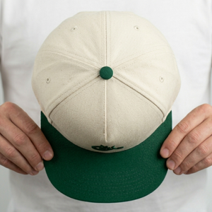 Gorra de Béisbol de Dos Tonos de Algodón con Visera Curva Ajustable, Personalizada con Logotipo Bordado de Alta Calidad para Empresas de Lujo - Product Image 5