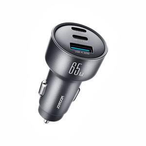 Chargeur de voiture <span class=keywords><strong>Joyroom</strong></span> Type C 3 en 1 ports, chargeur rapide 65 watts - Product Image 2