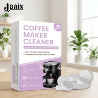 Tablettes effervescentes écologiques pour machine à café, détartrage rapide pour la maison, le bureau, le café, usage commercial