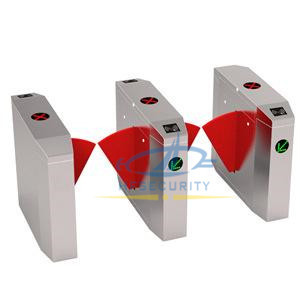 HFSecurity Nhà Máy Thép Không Gỉ Cửa Quay Touchless Tốc Độ Cổng Đối Với Lobby An Toàn Nơi Công Cộng Thông Tin Với Phần Mềm SDK - Product Image 2