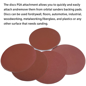 10 Inch 250Mm Vòng Ô Tô 8000 Grit P120 Giấy nhám Cát Tờ Giấy Đĩa Mài Mòn Công Cụ Cho Kính Xe Gỗ Kim Loại - Product Image 4