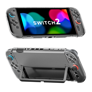 Cover Protettiva Trasparente in PC Rigido per <span class=keywords><strong>Nintendo</strong></span> <span class=keywords><strong>Switch</strong></span> 2 OLED <span class=keywords><strong>1</strong></span>, Guscio Sostitutivo per la Scocca Posteriore - Product Image 2