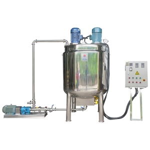 Giá tốt lưu thông sưởi ấm trộn Tank cho nước sốt thép không gỉ nước nóng <span class=keywords><strong>Mixer</strong></span> Tank với rotor bơm tái chế nhiệt dán - Product Image 1