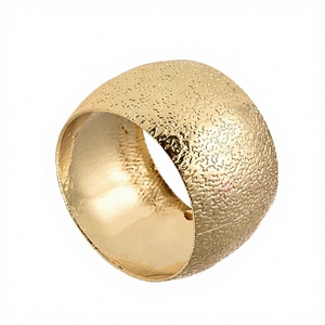 Anillos de Servilleta Metálicos de Lujo Estilo Rústico con Diseño de Resorte, Color Dorado Personalizable, para Fiestas, Decoración del Hogar, Impresión Personalizada - Product Image 3