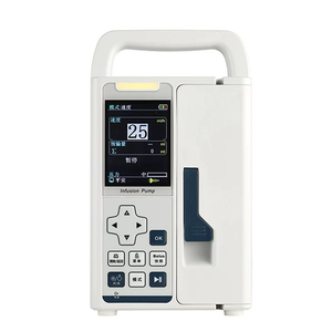 Bomba de infusión de jeringa eléctrica de dos canales más vendida, funciones de bolo KVO, dispositivo médico clínico veterinario para uso hospitalario - Product Image 2