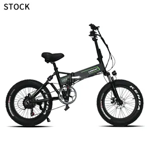 Sepeda Lipat Pintar Mtb Carbonio E-bike, Daya Full Frame Listrik Baterai 26 Inci 36V 10ah Kit Lipat Fat Bear Scotter/ E