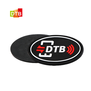 Aangepaste RFID siliconen label 13.56MHz lange afstand zacht wasbaar <span class=keywords><strong>NFC</strong></span>/HF siliconen waslabel - Product Image 2