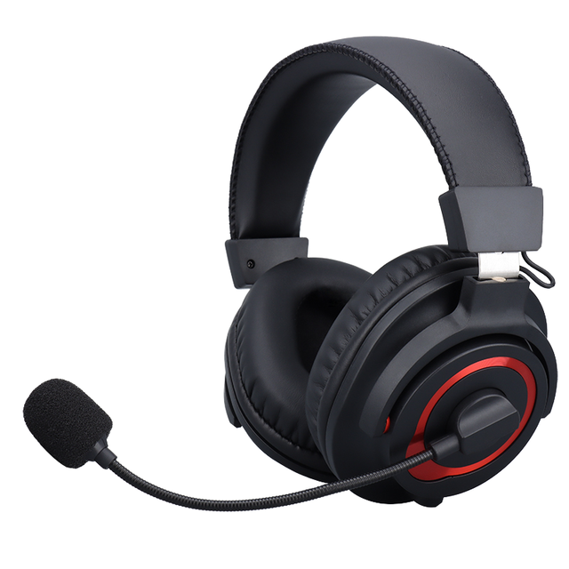 Audfine DH3400M Wired Gaming Headphones with Microphone Heavy Bass Noise Isolation for PS4 PC Gaming