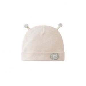 Gorros para bebés <span class=keywords><strong>recién</strong></span> nacidos, gorros de <span class=keywords><strong>Hospital</strong></span> para niños y niñas, <span class=keywords><strong>gorro</strong></span> de punto de doble capa para 0-6 meses - Product Image 2