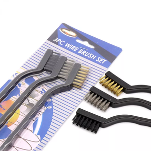 Vente directe d'usine <span class=keywords><strong>Brosse</strong></span> à fil métallique miniature en <span class=keywords><strong>nylon</strong></span> pour le polissage et le nettoyage ménager - Product Image 2