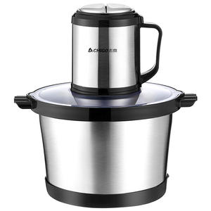 เครื่องบดเนื้อจื่อเกา 5 ลิตร สแตนเลส สตีล ไฟฟ้า กำลังสูง สำหรับบดสับผัก กระเทียม พริก ใช้ในบ้านและเชิงพาณิชย์ - Product Image 5