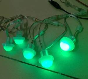 Lámpara LED cabujón de píxel RGB direccionable de 26mm y 12V UCS1903 Feria de luces de atracciones - Product Image 5