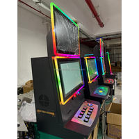 Moniteur double tactile de haute qualité Miracle pour armoire en métal et acrylique, écran vertical incurvé, machine de jeu de bureau, vente à prix réduit