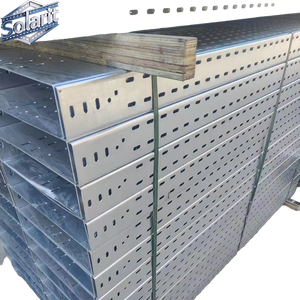 Canaleta Portacables Industrial de Acero Sólido de Alta Calidad para Proyectos de Construcción Eléctrica, Gestión de Cables - Product Image 1