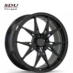 Llantas de aluminio forjado para T6-6061, llantas de color negro mate, 18R, 20R, 21R, 22R, 23, 24R, 5x120, 19x8,5, 19 pulgadas - Product Image 6