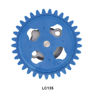 Pièces de moto NO.13 LC135 <span class=keywords><strong>LC</strong></span> 135 : Moteur de course modifié, usinage CNC personnalisé, lubrification, huile, engrenage, rotor, injecteur, pompe - Product Image 2