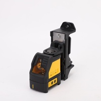 Niveau laser portable mini 2 lignes Green Light avec projecteur de lignes pour travaux d'ingénierie et de rénovation