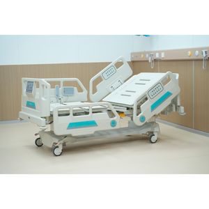Guanghua Fabrik Säulenmotor Elektrisches Siebenfunktions-Wiegebett Körper Links-Rechts-Neigung Intensivpflegebett - Product Image 6