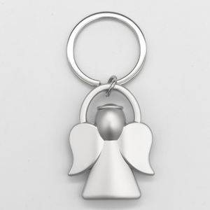 Sleutelhanger Beschermengel Winkelwagentje Chip Kleine sleutelhangers Mallen Kleine engel Festivalcadeau Beschermengel sleutelhanger voor meisje - Product Image 3