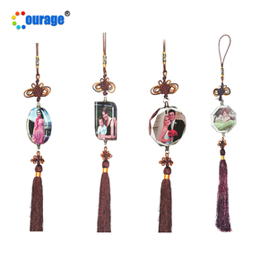 BSK-10-17 Pha Lê Thăng Hoa Xe Mặt Dây Chuyền Keychain Khoảng Trống - Product Image 2